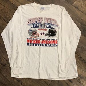 Super Bowl 51 Gildan Long Sleeve Tee